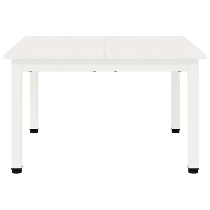 Tavolino da salotto Bianco 60 x 60 x 36 cm Pino massello