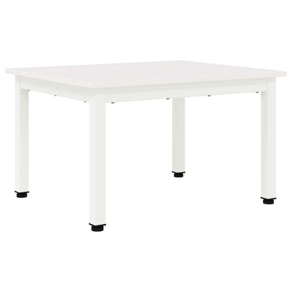 Tavolino da salotto Bianco 60 x 50 x 36 cm Pino massello