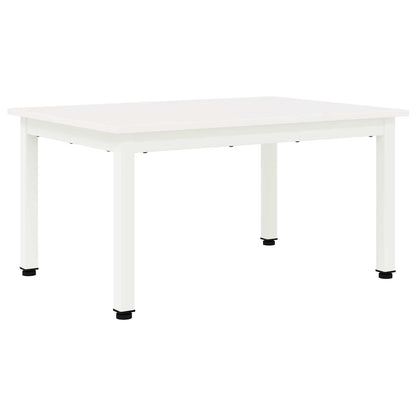 Tavolino da salotto Bianco 60 x 50 x 36 cm Pino massello