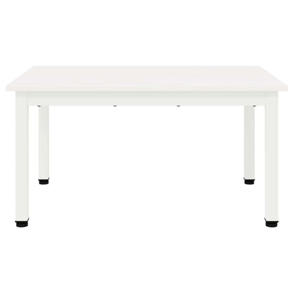 Tavolino da salotto Bianco 60 x 50 x 36 cm Pino massello
