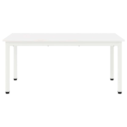 Tavolino da salotto Bianco 100 x 50 x 45 cm Pino massello