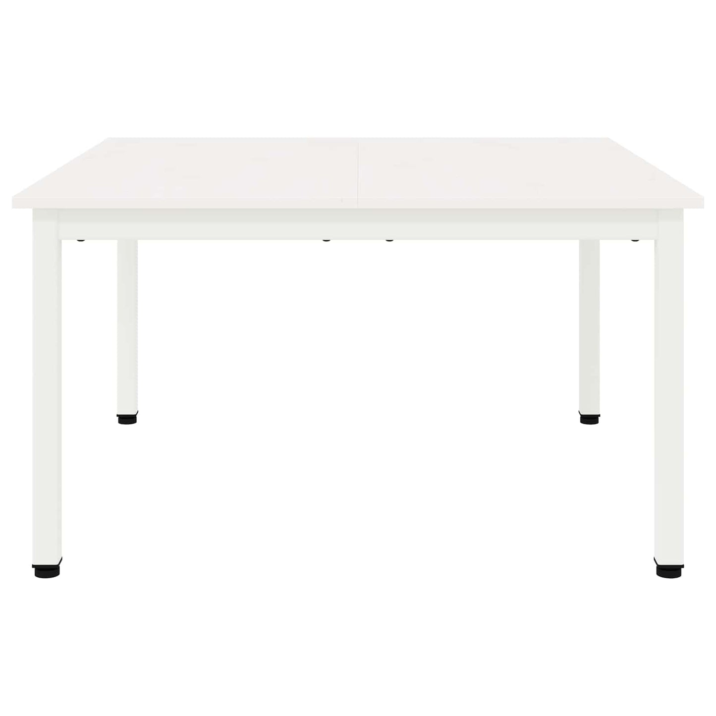 Tavolino da salotto Bianco 80 x 80 x 45 cm Pino massello