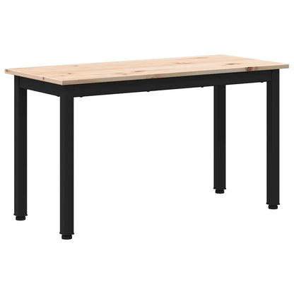 panchina Naturale 80 x 35 x 45 cm Pino massello