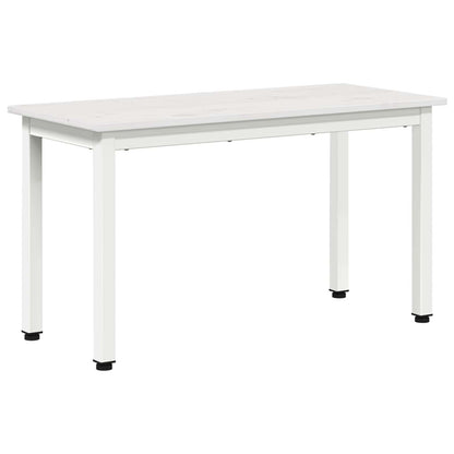 panchina Bianco 80 x 35 x 45 cm Pino massello