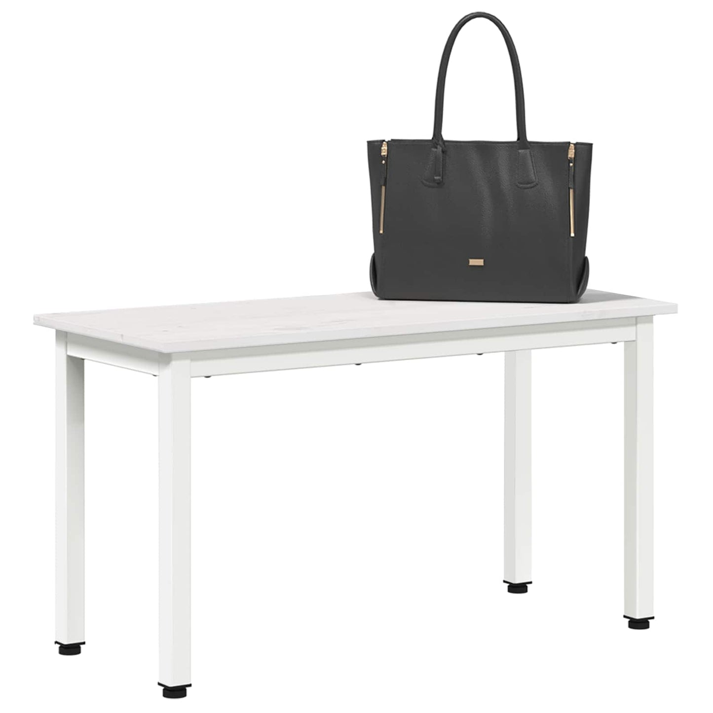 panchina Bianco 80 x 35 x 45 cm Pino massello