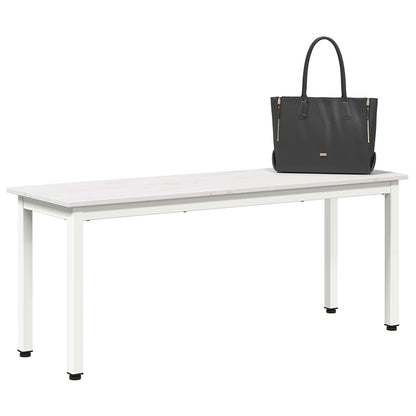 panchina Bianco 110 x 35 x 45 cm Pino massello