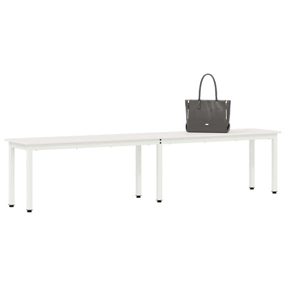 panchina Bianco 200 x 35 x 45 cm Pino massello