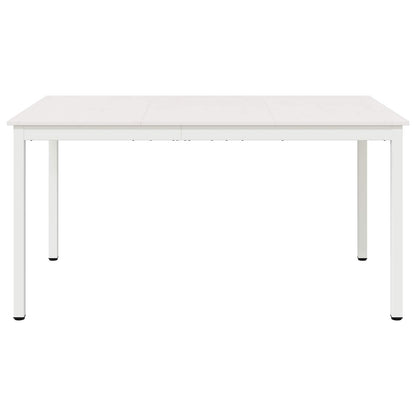 Tavolo da pranzo Bianco 150 x 90 x 75 cm Pino massello