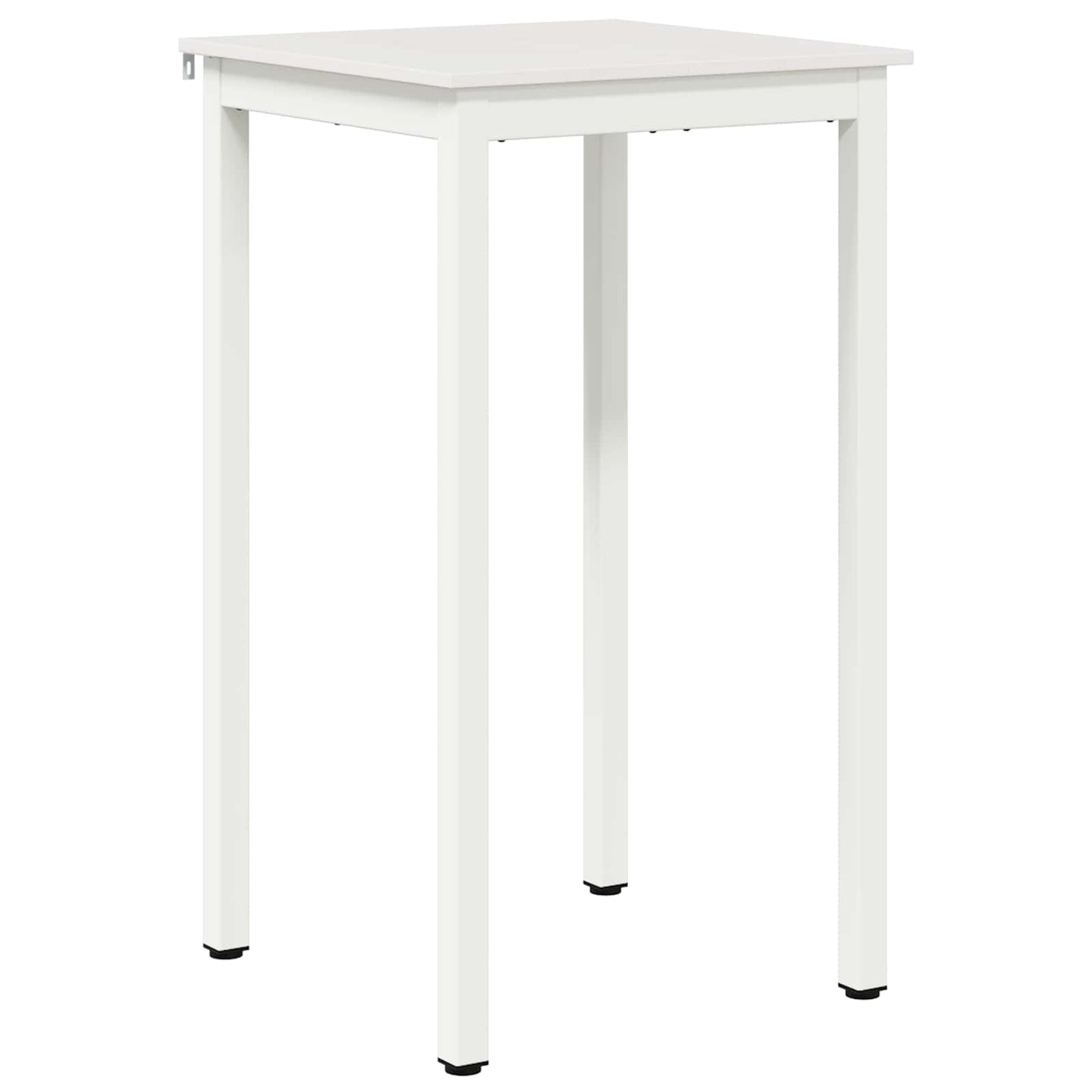 Tavolo da bar Bianco 60 x 60 x 105 cm Pino massello