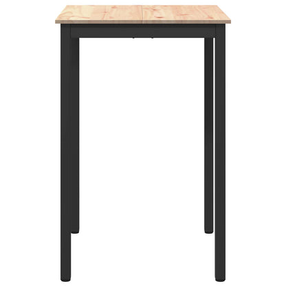 Tavolo da bar Naturale 110 x 55 x 105 cm Pino massello