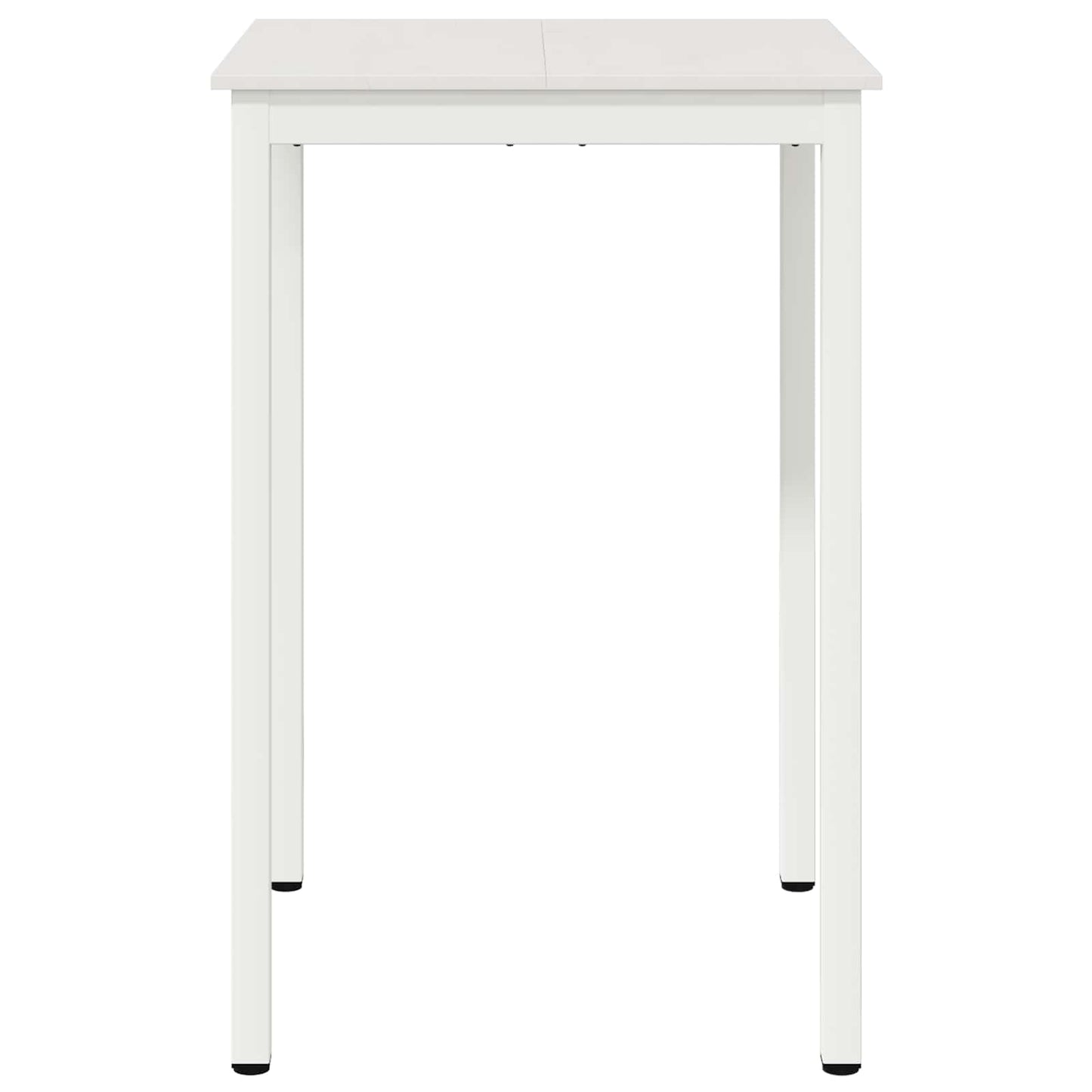 Tavolo da bar Bianco 110 x 55 x 105 cm Pino massello
