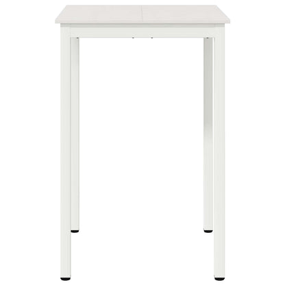 Tavolo da bar Bianco 110 x 55 x 105 cm Pino massello