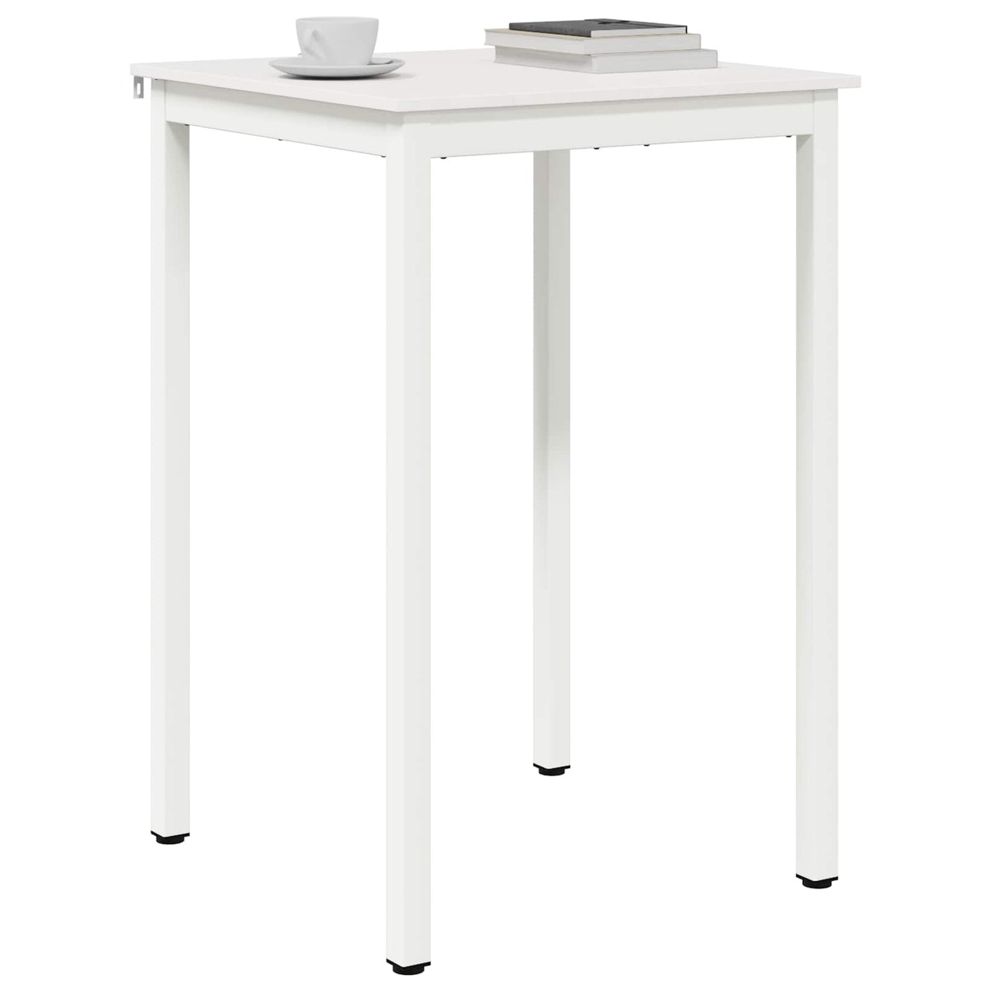 Tavolo da bar Bianco 110 x 55 x 105 cm Pino massello
