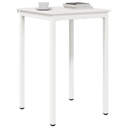 Tavolo da bar Bianco 110 x 55 x 105 cm Pino massello