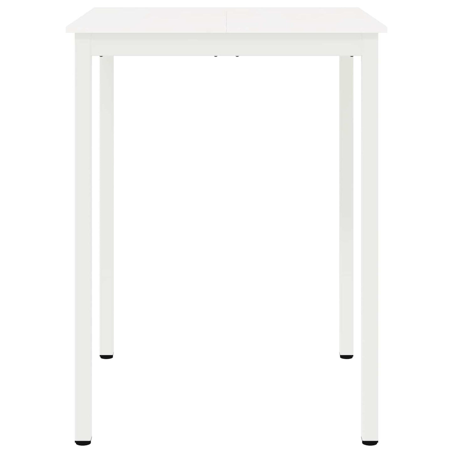Tavolo da bar Bianco 110 x 55 x 105 cm Pino massello
