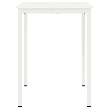Tavolo da bar Bianco 110 x 55 x 105 cm Pino massello