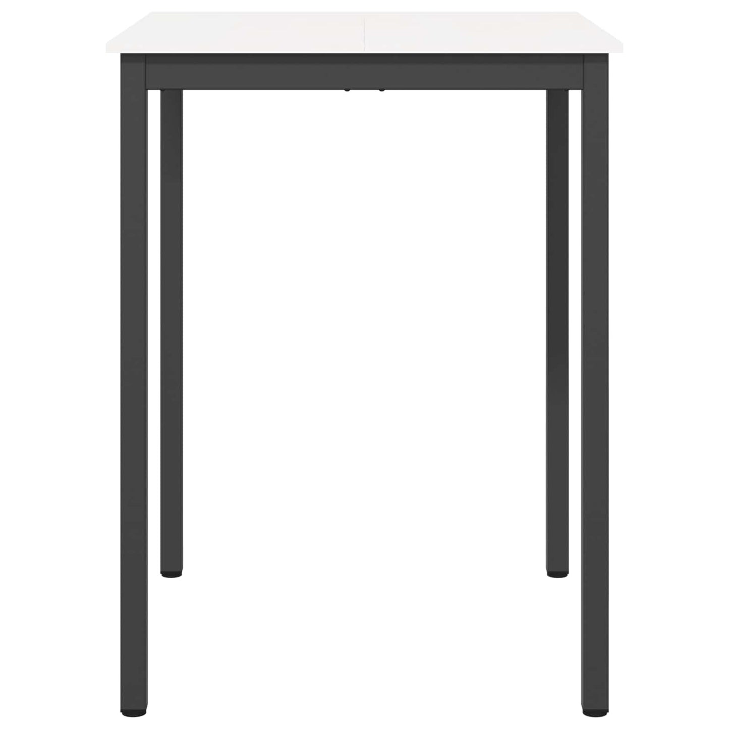 Tavolo da bar Bianco 80 x 80 x 105 cm Pino massello