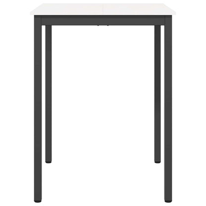 Tavolo da bar Bianco 80 x 80 x 105 cm Pino massello