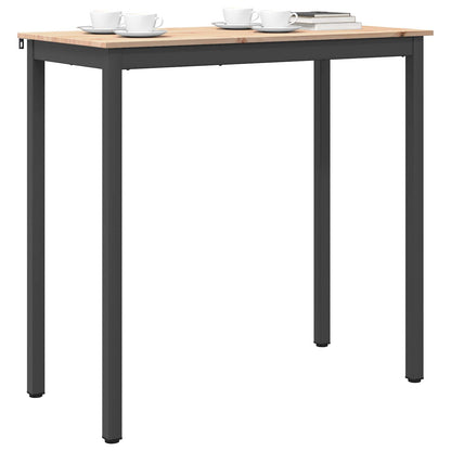 Tavolo da bar Naturale 110 x 55 x 105 cm Pino massello