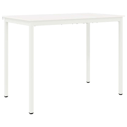 Tavolo da bar Bianco 110 x 55 x 105 cm Pino massello