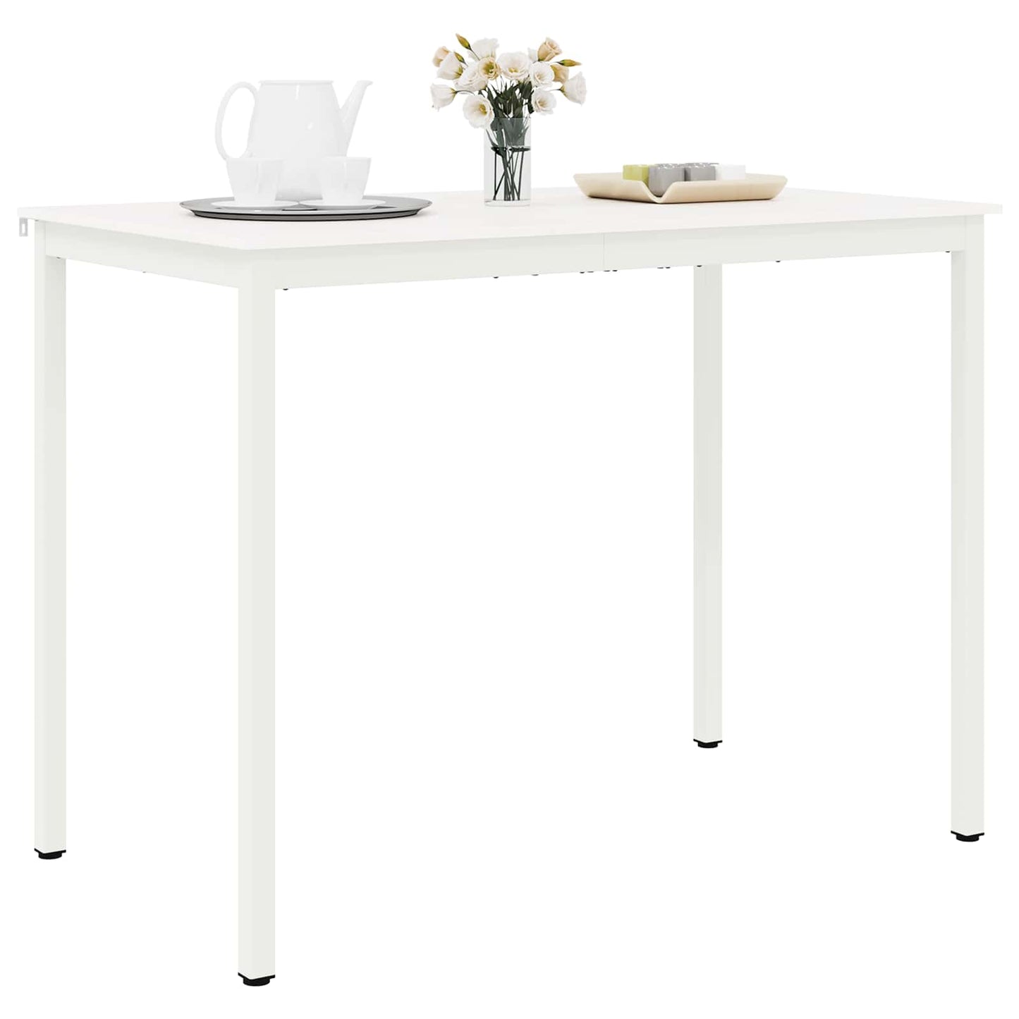Tavolo da bar Bianco 110 x 55 x 105 cm Pino massello