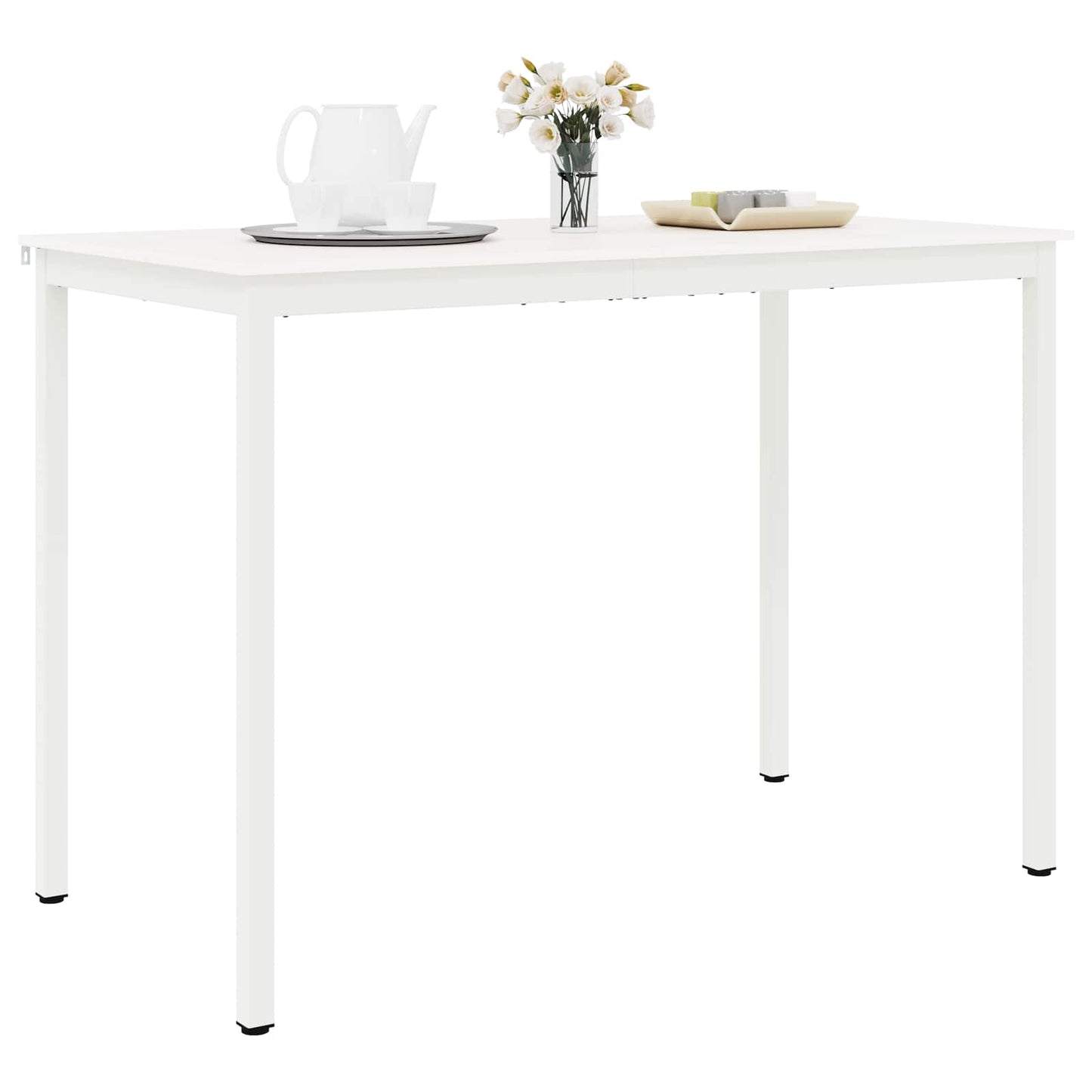 Tavolo da bar Bianco 110 x 55 x 105 cm Pino massello