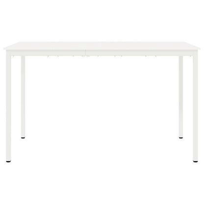Tavolo da bar Bianco 110 x 55 x 105 cm Pino massello