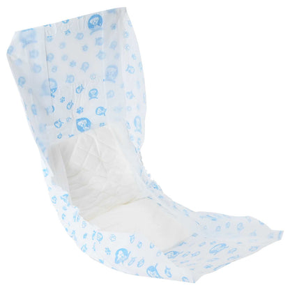 Pannolino usa e getta per cani maschi 50 pcs Bianco XS