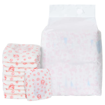 Pannolino usa e getta per cani femmina 50 pcs Bianco XS