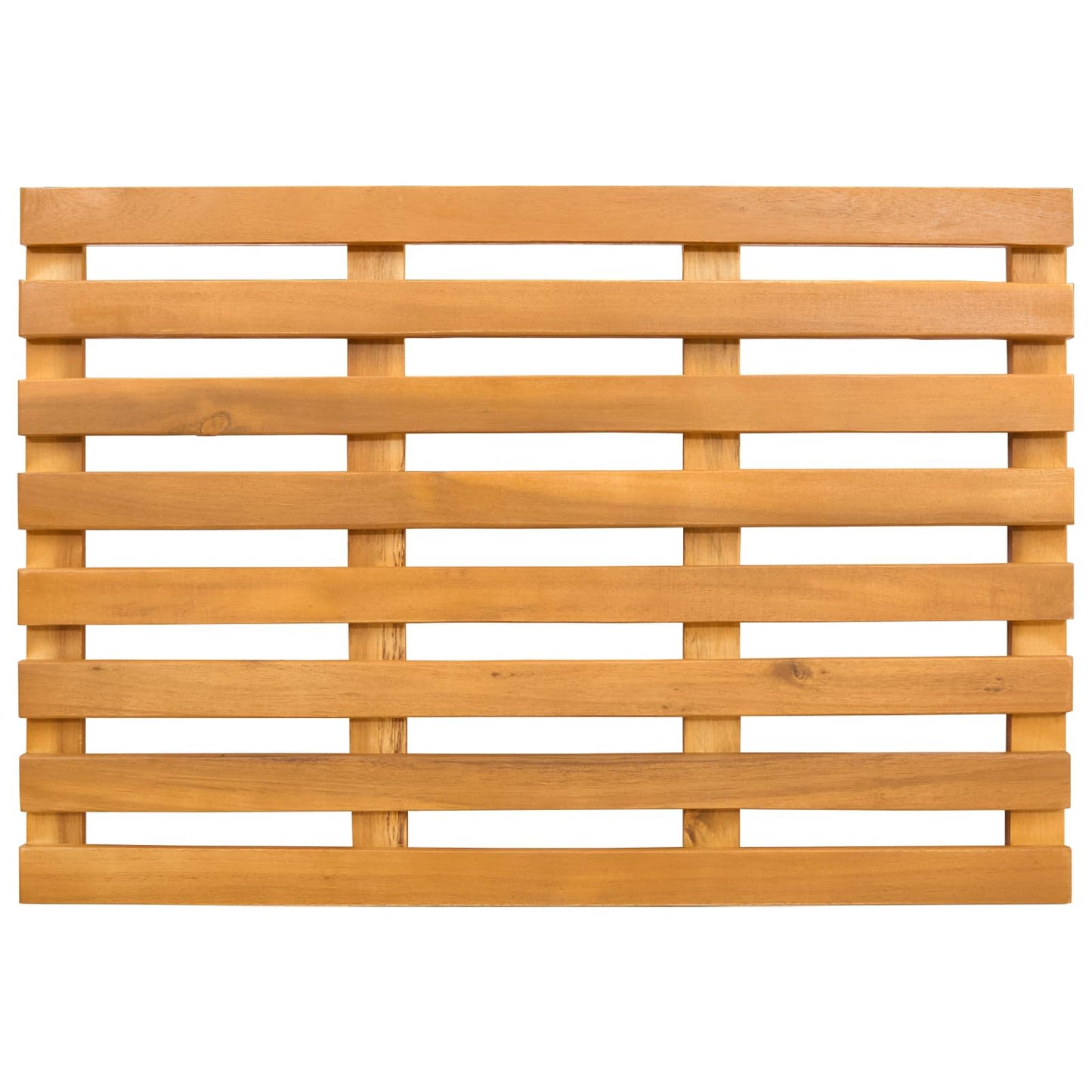 Tappeto da bagno Tinta unita Marrone 100 x 53 cm legno
