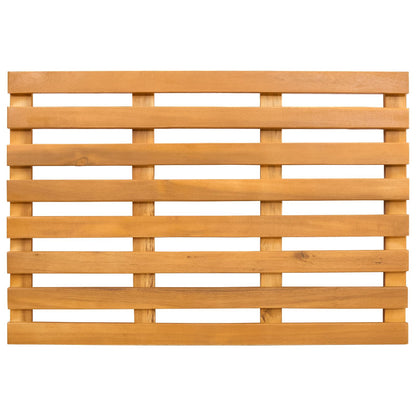 Tappeto da bagno Tinta unita Marrone 100 x 53 cm legno
