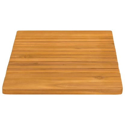 Tappeto da bagno Tinta unita Marrone 59 x 40 cm legno