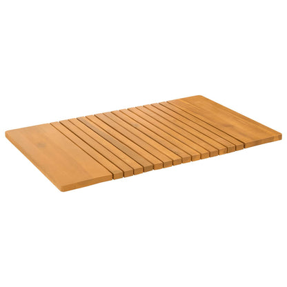 Tappeto da bagno Tinta unita Marrone 59 x 40 cm legno