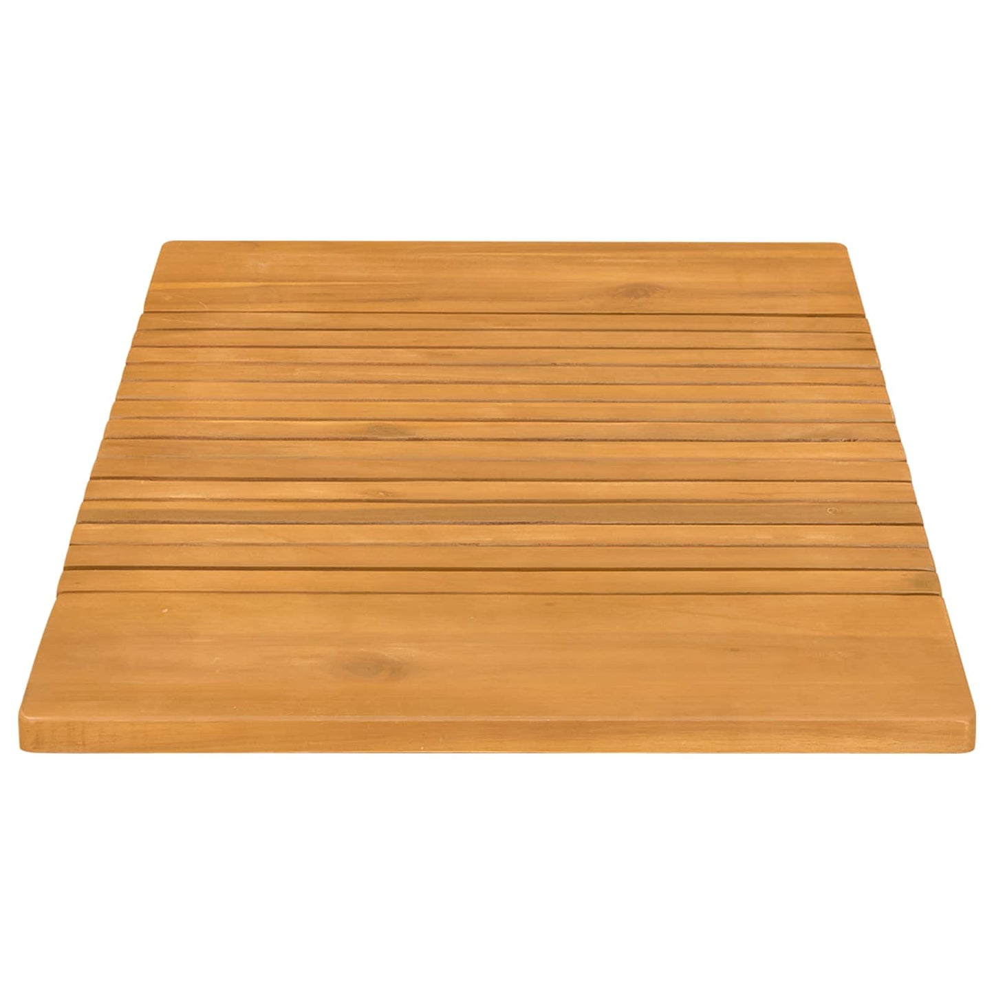 Tappeto da bagno Tinta unita Marrone 59 x 40 cm legno