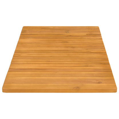 Tappeto da bagno Tinta unita Marrone 100 x 55 cm legno