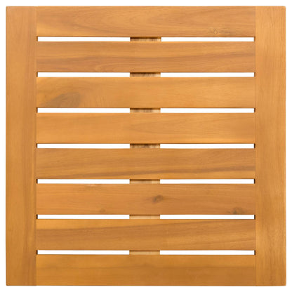 Tappeto da bagno Tinta unita Marrone 50 x 50 cm legno