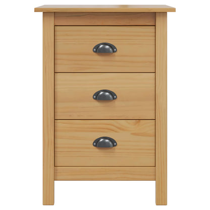 Armadio da Notte Hill Marrone miele 46 x 35 x 65 cm