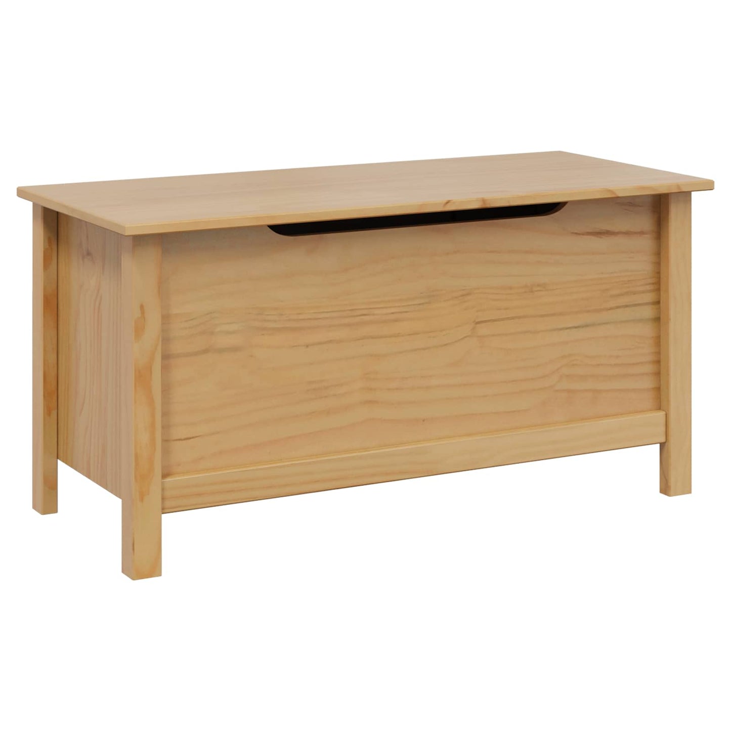 Scatola di Stoccaggio Hill Marrone miele 90 x 40 x 45 cm