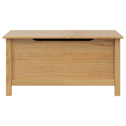 Scatola di Stoccaggio Hill Marrone miele 90 x 40 x 45 cm