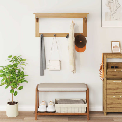 Appendiabiti Hill Marrone miele 90 x 35 x 41,5 cm