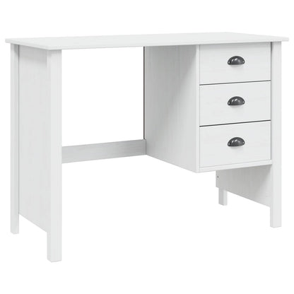 Scrivania con Cassetti Hill Bianco 100 x 45 x 74 cm