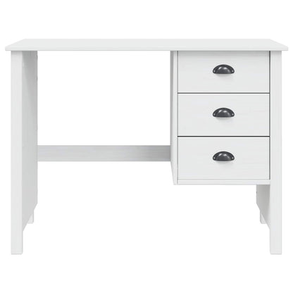 Scrivania con Cassetti Hill Bianco 100 x 45 x 74 cm