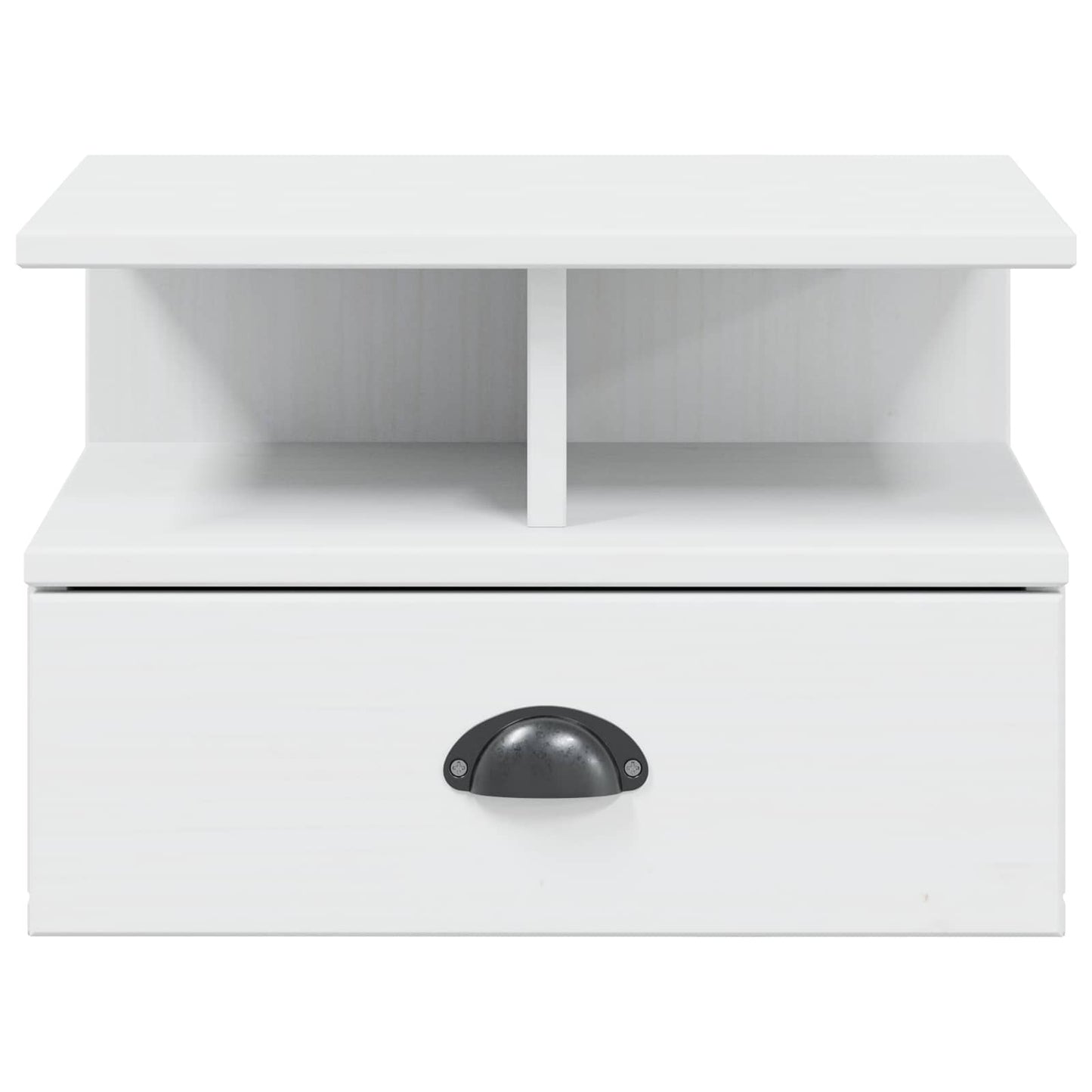 Armadio da Notte con cassetto Hill Bianco 40 x 31 x 27 cm