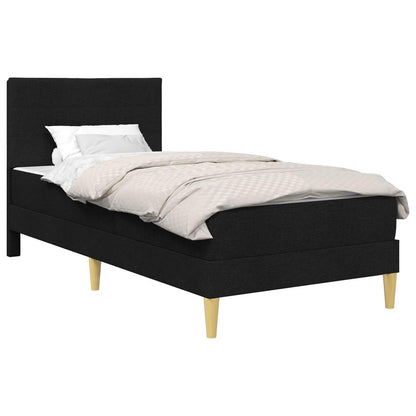Struttura del letto Nero 80 x 200 cm Poliestere