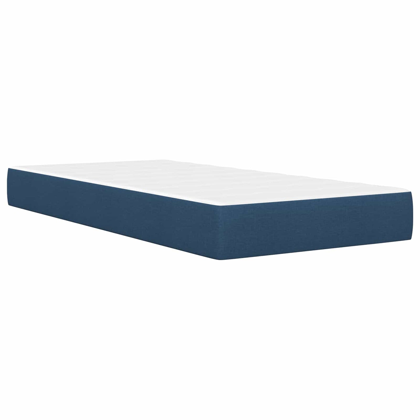 Struttura del letto Blu 90 x 190 cm Poliestere