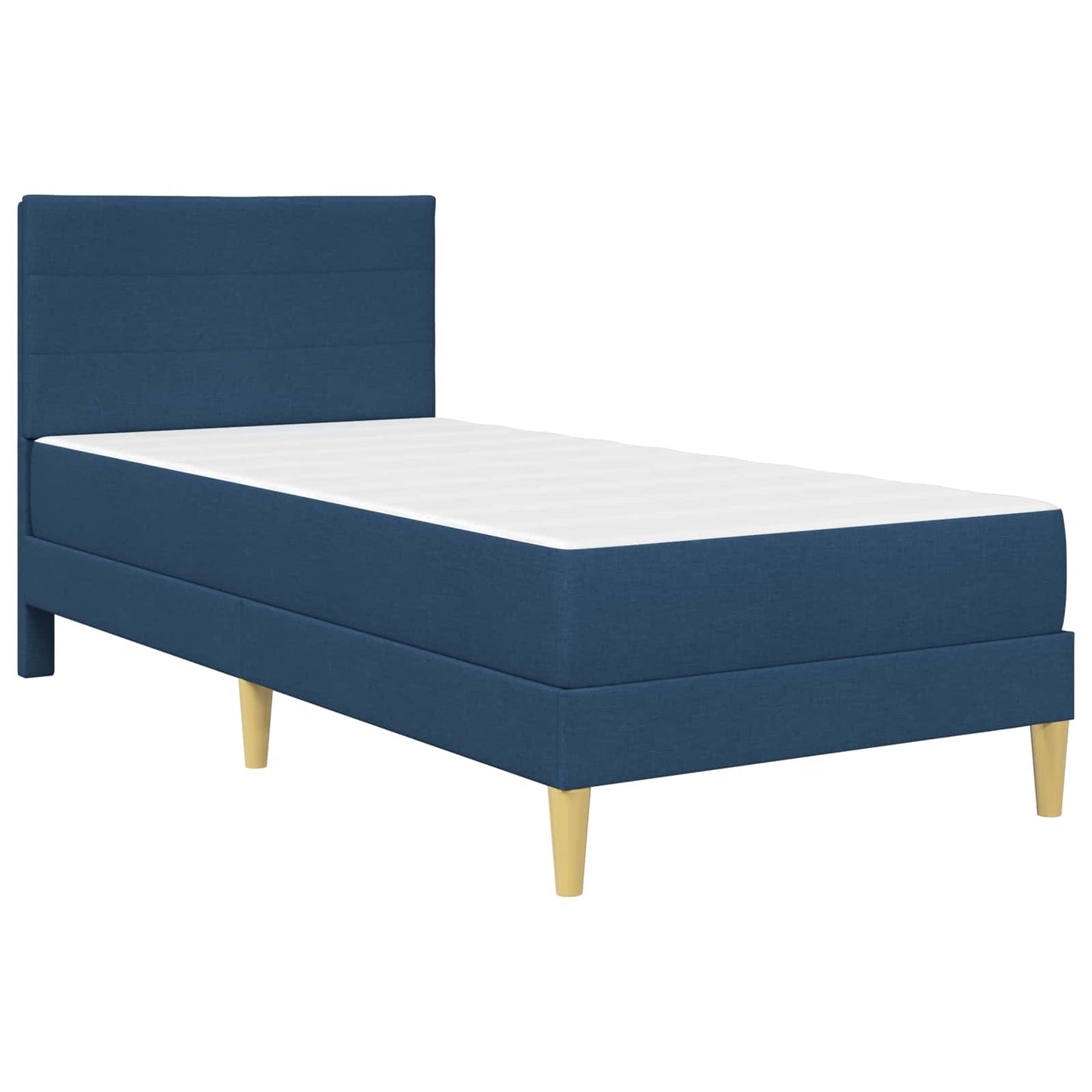 Struttura del letto Blu 100 x 200 cm Poliestere