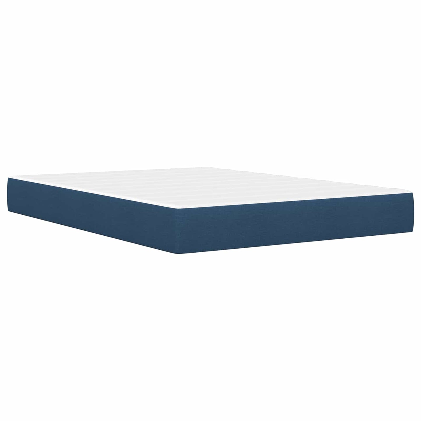 Struttura del letto Blu 120 x 190 cm Poliestere