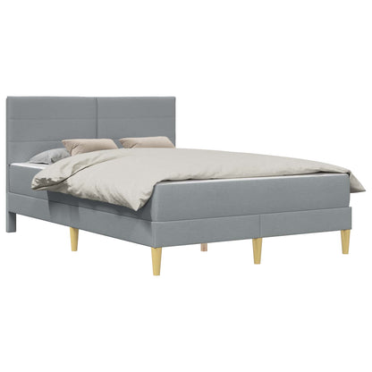 Struttura del letto Grigio chiaro 120 x 200 cm Poliestere