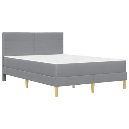 Struttura del letto Grigio chiaro 120 x 200 cm Poliestere