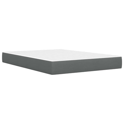 Struttura del letto Grigio scuro 120 x 200 cm Poliestere